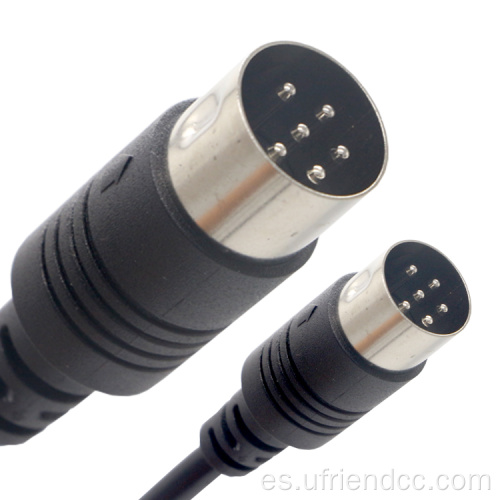 Cable de 6pin din de Midi Midi personalizado